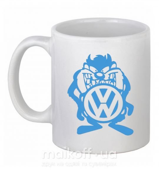 Чашка керамічна Мульт VW Білий фото
