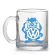 Чашка стеклянная Мульт VW Прозрачный фото