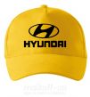 Кепка Hyundai logo Сонячно жовтий фото