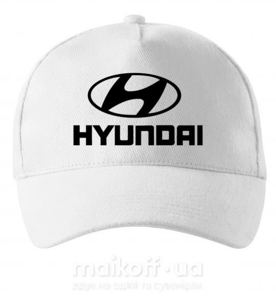 Кепка Hyundai logo Білий фото
