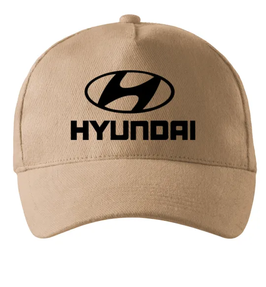 Кепка Hyundai logo Пісочний фото