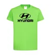 Детская футболка Hyundai logo Лаймовый фото