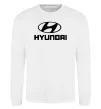Свитшот Hyundai logo Белый фото