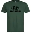Чоловіча футболка Hyundai logo Темно-зелений фото