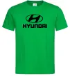 Чоловіча футболка Hyundai logo Зелений фото
