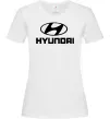 Жіноча футболка Hyundai logo Білий фото