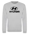 Свитшот Hyundai logo Серый меланж Свитшот Hyundai logo Серый меланж фото