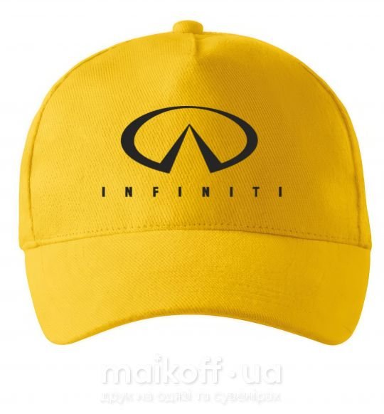 Кепка Infiniti Logo Сонячно жовтий фото