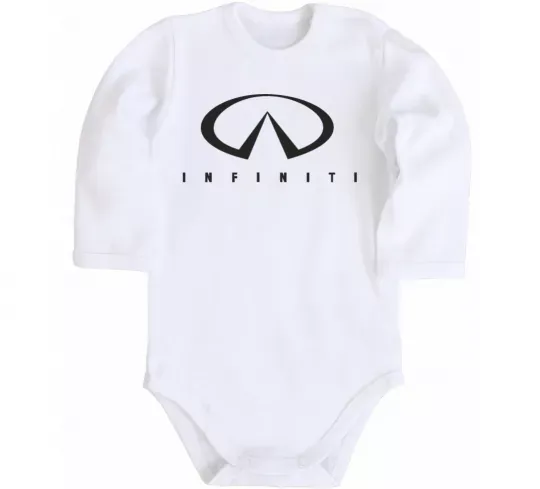 Детский боди Infiniti Logo Белый фото
