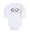 Дитячий бодік Infiniti Logo Білий фото