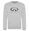 Свитшот Infiniti Logo Серый меланж фото