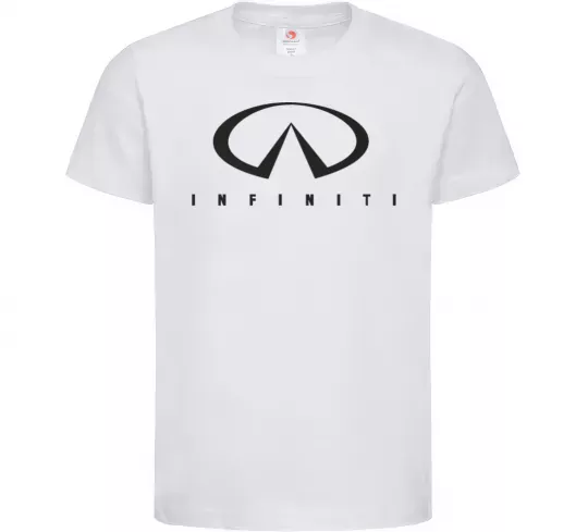 Детская футболка Infiniti Logo Белый фото