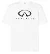 Футболка Оверсайз Infiniti Logo Белый фото