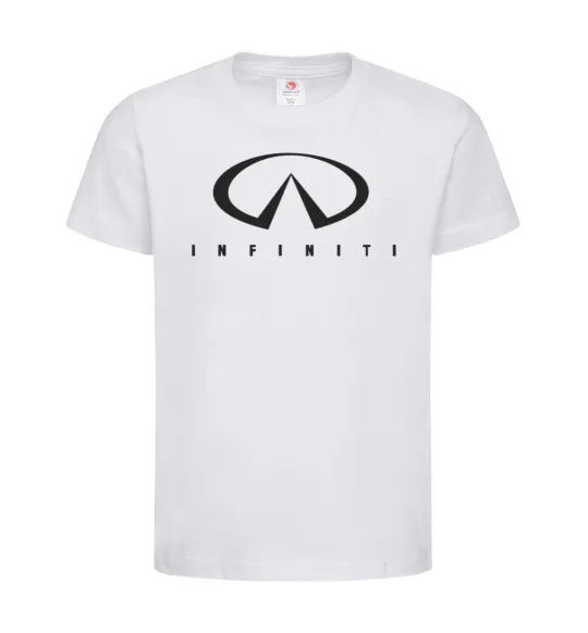 Детская футболка Infiniti Logo Белый фото