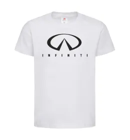 Детская футболка Infiniti Logo Белый фото