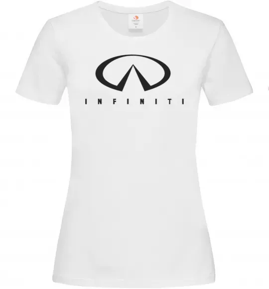 Женская футболка Infiniti Logo Белый фото