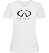 Женская футболка Infiniti Logo Белый Женская футболка Infiniti Logo Белый фото