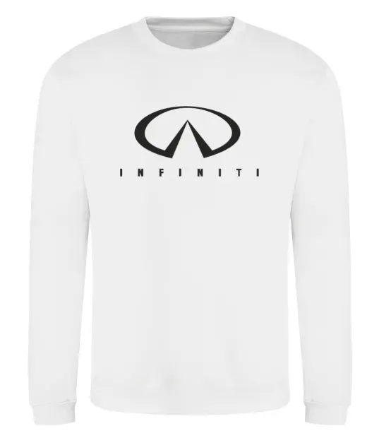 Світшот Infiniti Logo Білий фото