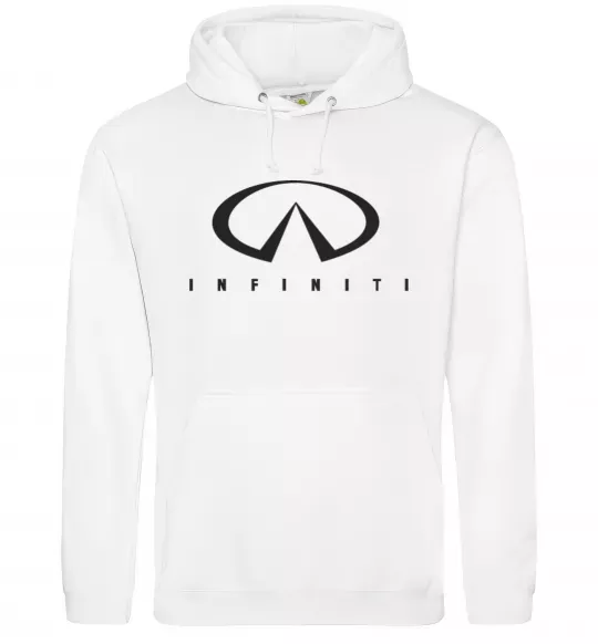 Жіноча толстовка (худі) Infiniti Logo Білий фото