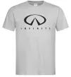 Чоловіча футболка Infiniti Logo Сірий фото