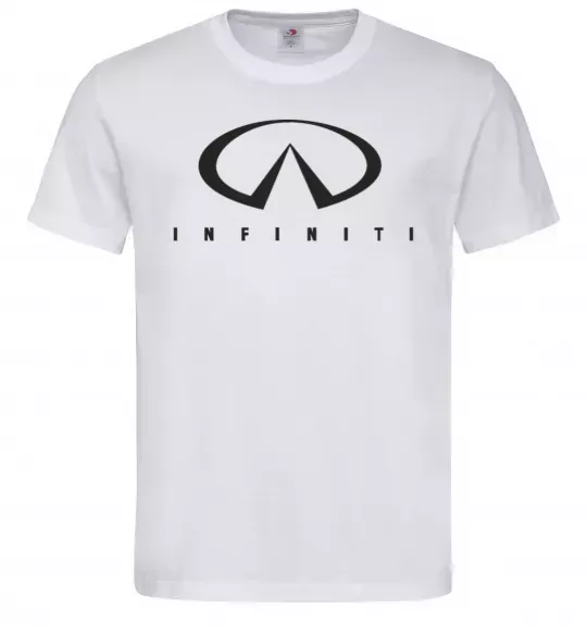 Чоловіча футболка Infiniti Logo Білий фото