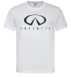 Чоловіча футболка Infiniti Logo Білий фото