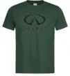 Чоловіча футболка Infiniti Logo Темно-зелений фото