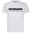 Мужская футболка Nissan motor company Белый фото