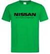 Мужская футболка Nissan motor company Зеленый фото