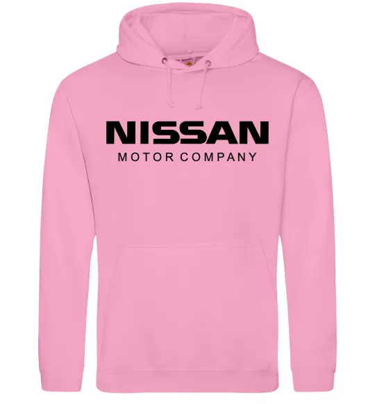 Жіноча толстовка (худі) Nissan motor company Рожевий фото