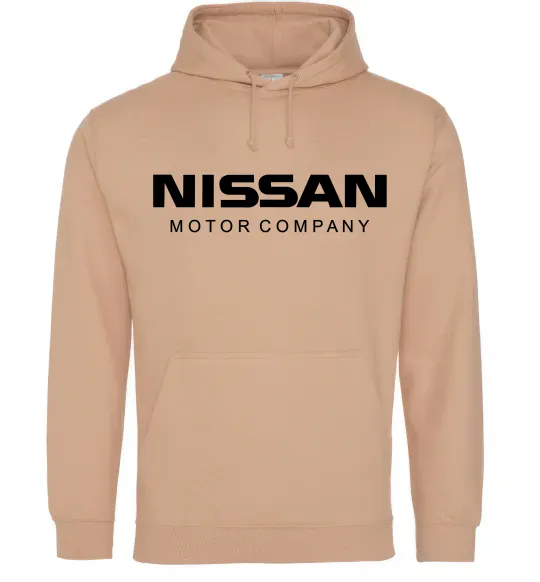 Жіноча толстовка (худі) Nissan motor company Пісочний фото