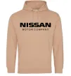 Жіноча толстовка (худі) Nissan motor company Пісочний Жіноча толстовка (худі) Nissan motor company Пісочний фото