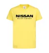 Дитяча футболка Nissan motor company Лимонний фото