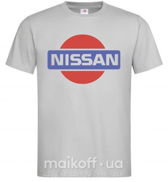 Чоловіча футболка Nissan pepsi Сірий фото