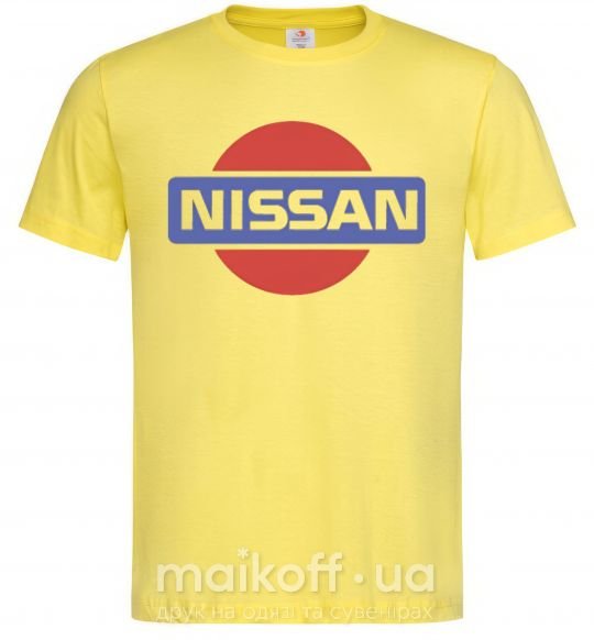 Мужская футболка Nissan pepsi Лимонный фото