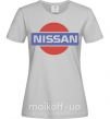 Женская футболка Nissan pepsi Серый фото