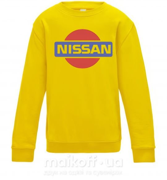 Дитячий світшот Nissan pepsi Сонячно жовтий фото