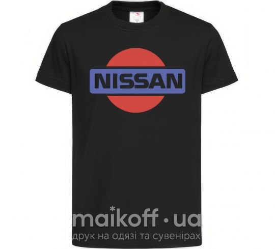 Дитяча футболка Nissan pepsi Чорний фото