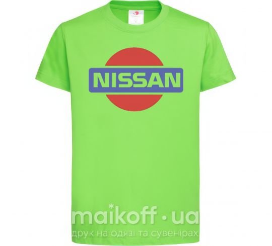 Детская футболка Nissan pepsi Лаймовый фото