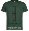 Чоловіча футболка Logo Lincoln Темно-зелений фото