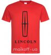Мужская футболка Logo Lincoln Красный фото
