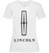 Жіноча футболка Logo Lincoln Білий фото