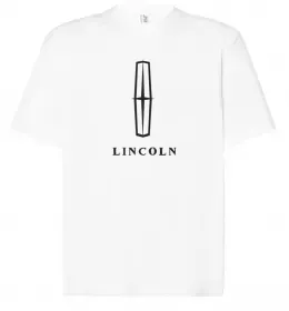 Футболка Оверсайз I <3 Lincoln Белый фото