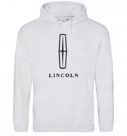 Мужская толстовка (худи) Lincoln one love Черный фото