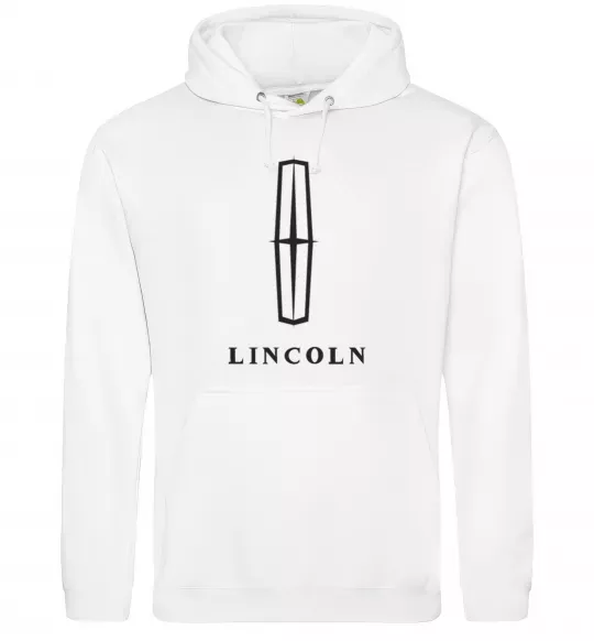 Жіноча толстовка (худі) Logo Lincoln Білий фото
