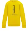 Детский Свитшот Logo Lincoln Солнечно желтый фото