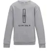 Детский Свитшот Logo Lincoln Серый меланж фото