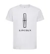 Дитяча футболка Logo Lincoln Білий фото