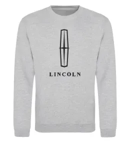 Світшот Logo Lincoln Сірий меланж фото
