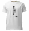 Мужская премиум футболка Logo Lincoln Белый фото